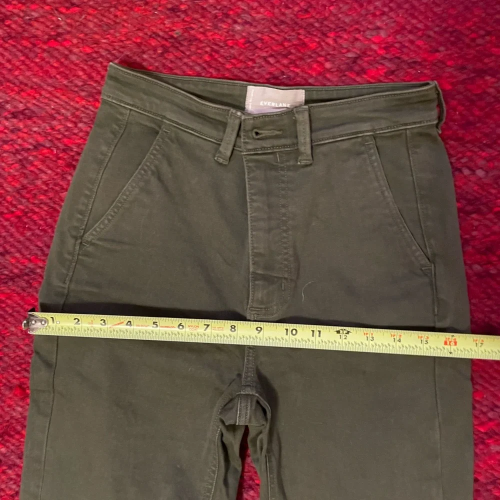 Everlane Slim Leg Crop 2 Lunar Green - Picture 6 of 8